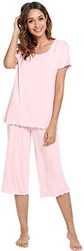WiWiBambooViscosePajamasforWomenSoftCapriPantsPajamajpg | New Top Model