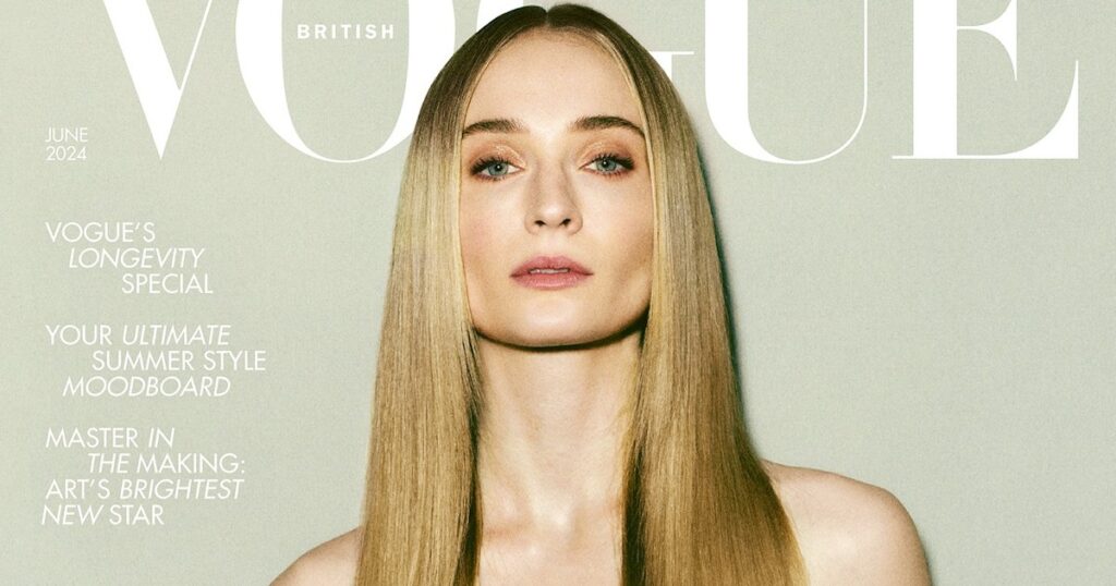 Sophie Turner UK Vogue June 2024
