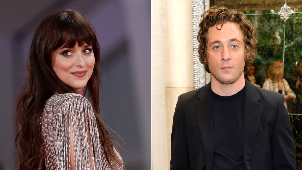 dakota20jeremypng | New Top Model Dakota Johnson and Jeremy Allen White Had a Malibu Beach Day With His Kids