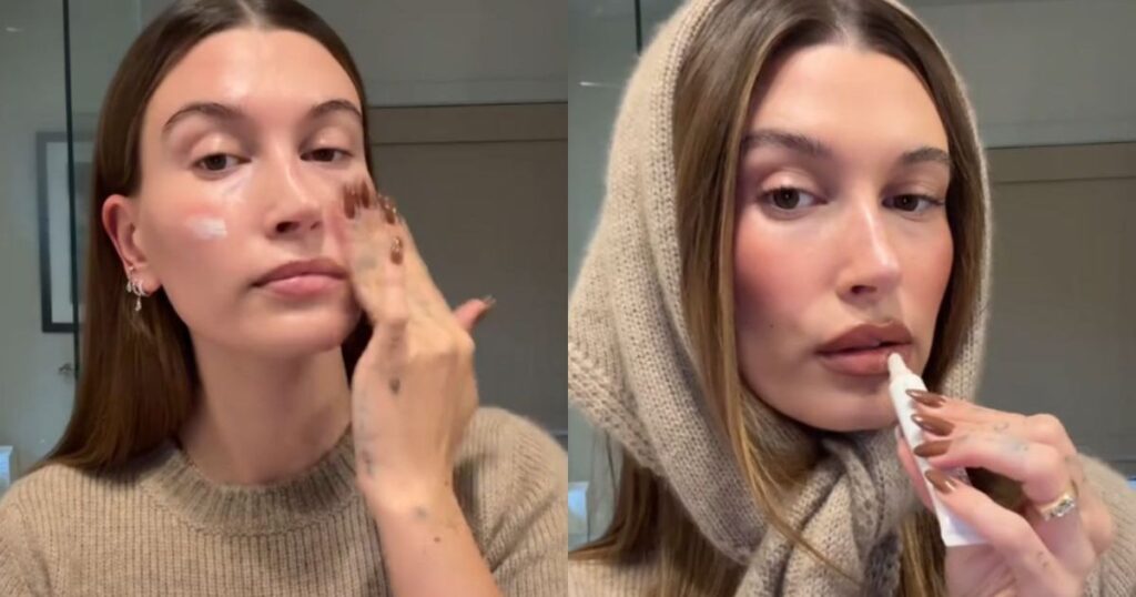 HaileyBieberjpg | New Top Model Hailey Bieber Breaks Down Her Go to Cinnamon Girl Makeup Routine in New Video