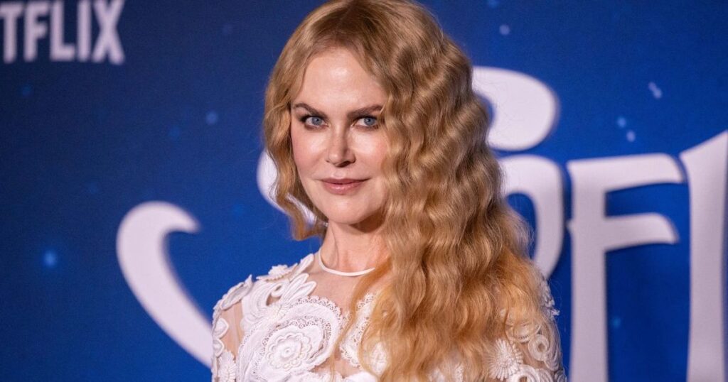 Nicole Kidman Upgrades Sheer Trend in Ornate DG Gown