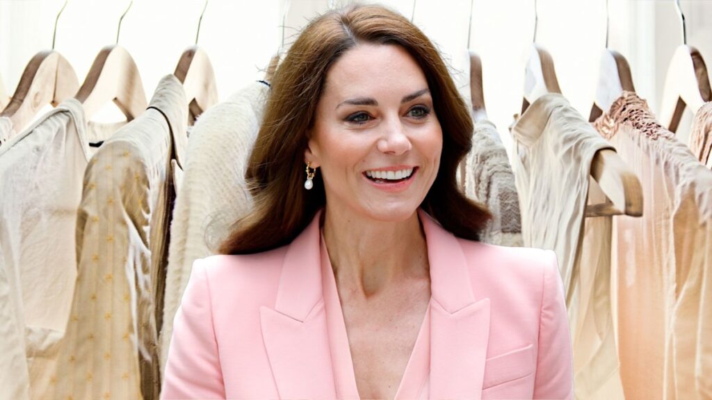 Where does Kate Middleton keep her designer clothes
