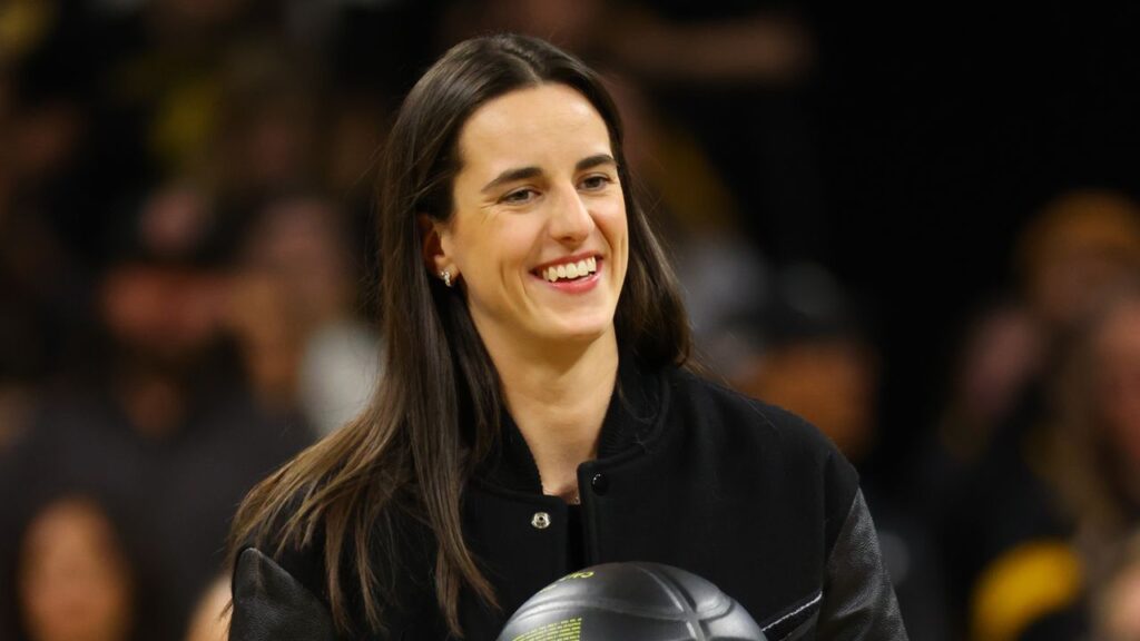 2198402338jpeg | New Top Model Caitlin Clark Just Stole the Show at an NBA Playoff Game With a Sweet Viral Moment