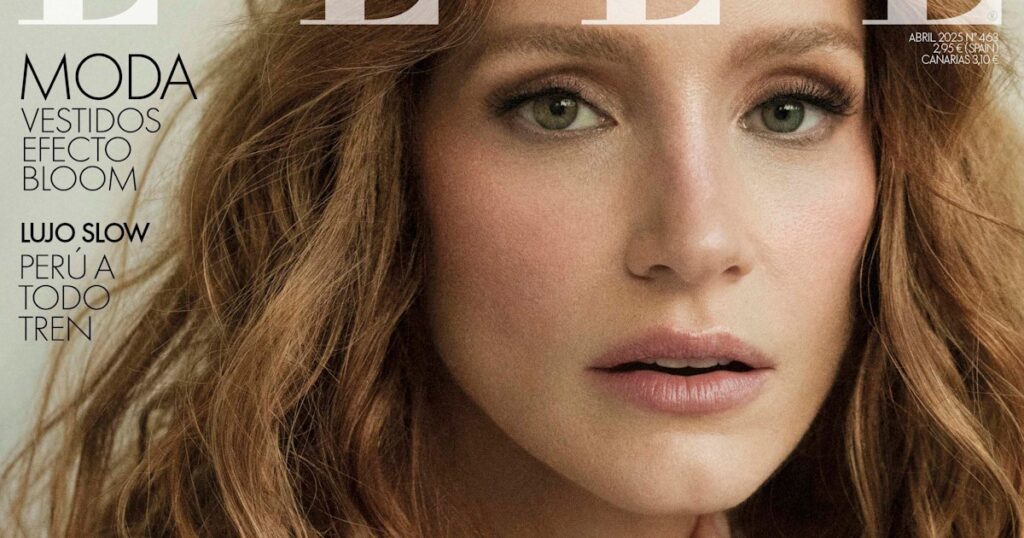 Jessica Chastain ELLE Spain April 2025