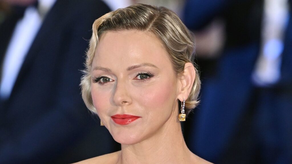 Princess Charlene debuts rare shift in incredible waist cinching outfit
