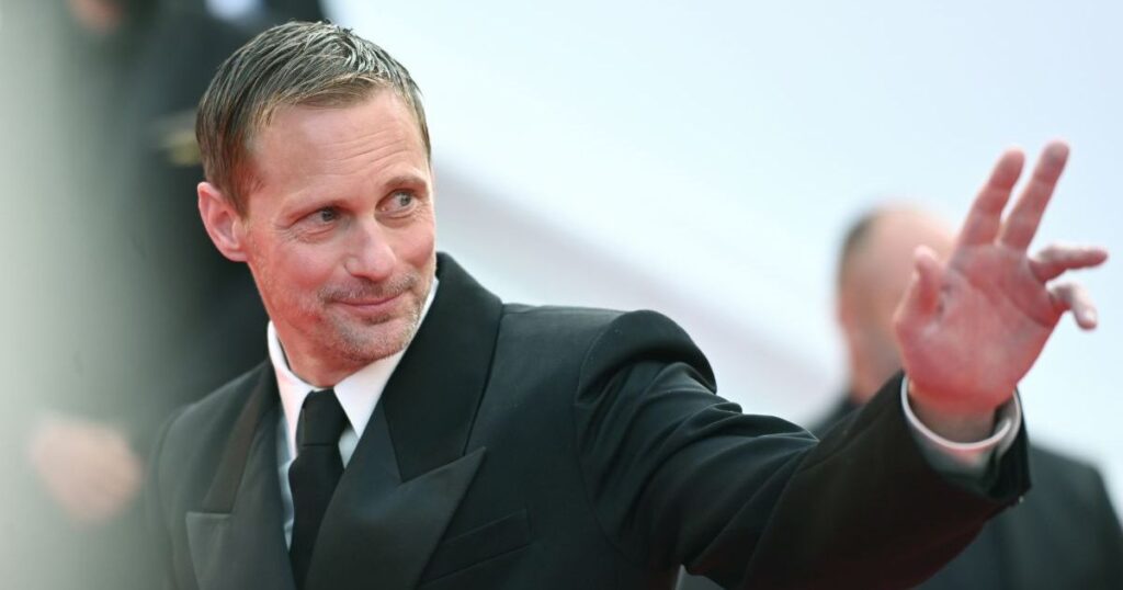 Cannes 2025 Alexander Skarsgard Owns Fetish Fashion in Thigh High Boots