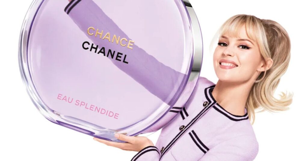 Angèle Chanel Chance Eau Splendide Fragrance Ad Campaign