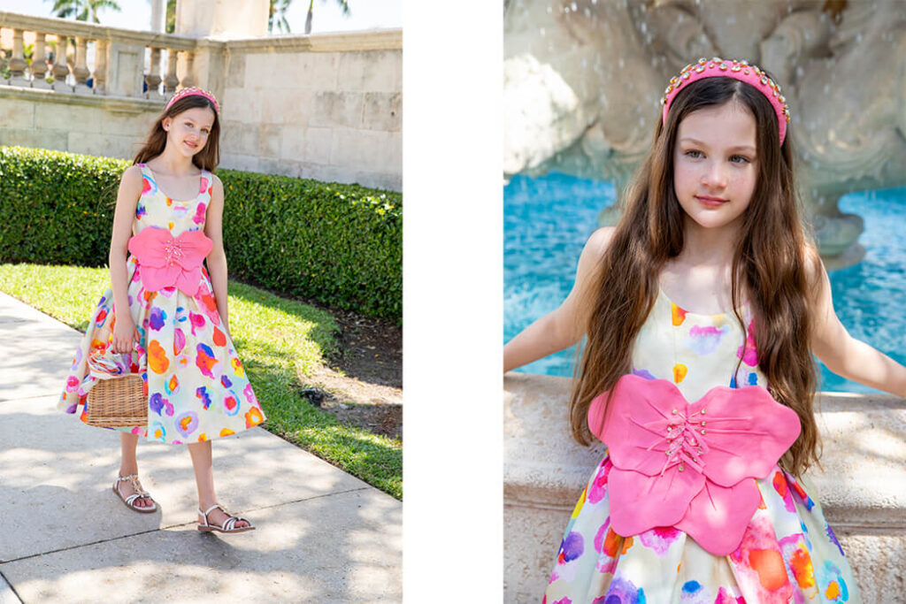 New Capsule Summer Collection from Melis Kaptanoglu Kids Garden of Sun