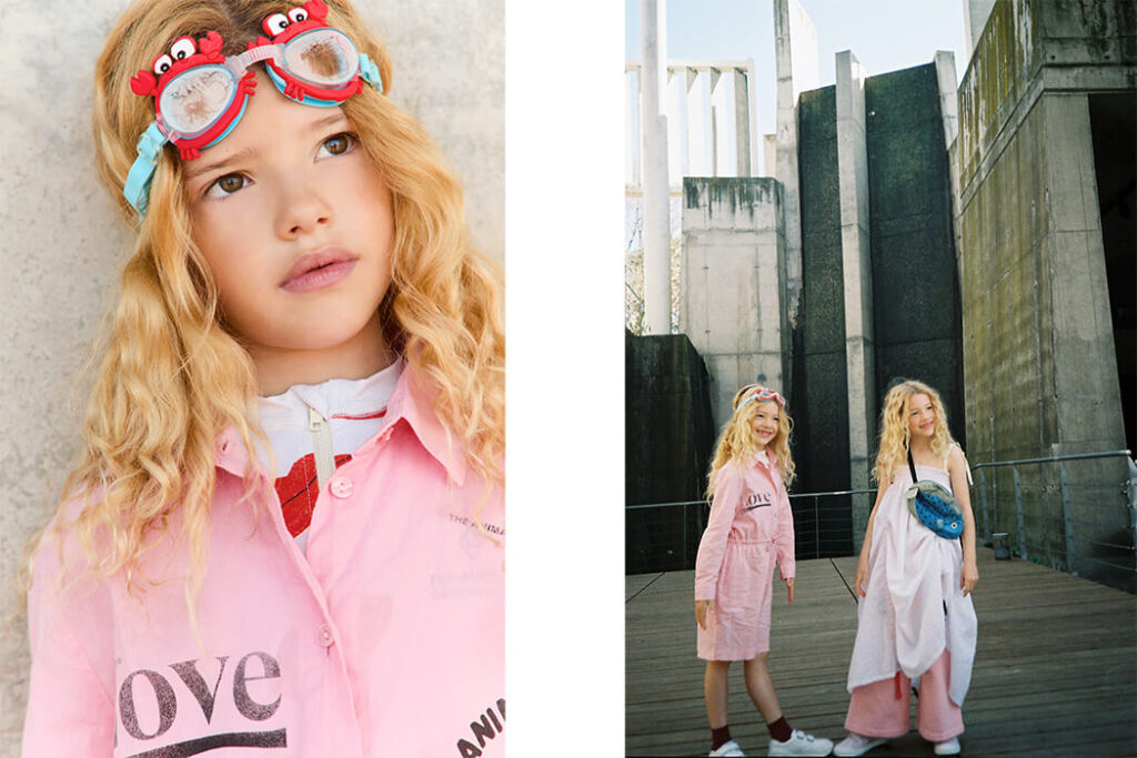 Kids Fashion Editorial Two of a Kind