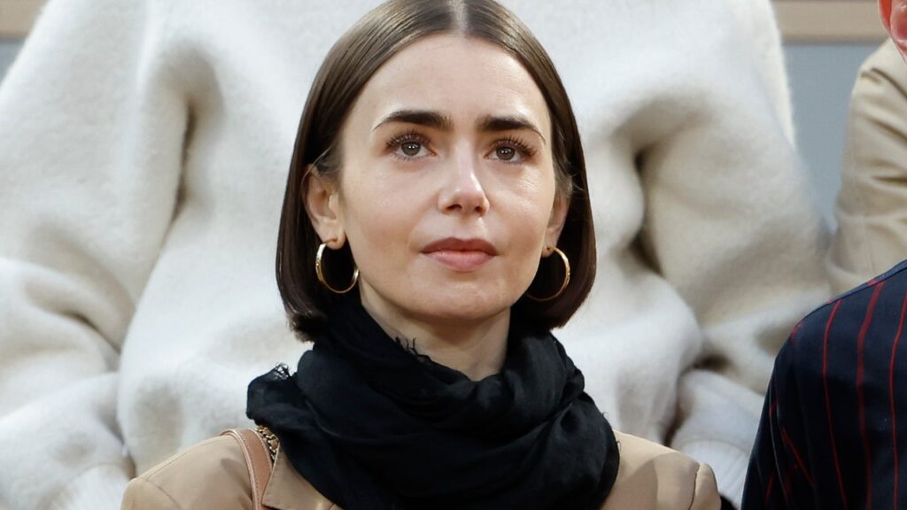 Lily Collins Latest Emily in Paris Look Is All Paris No Emily