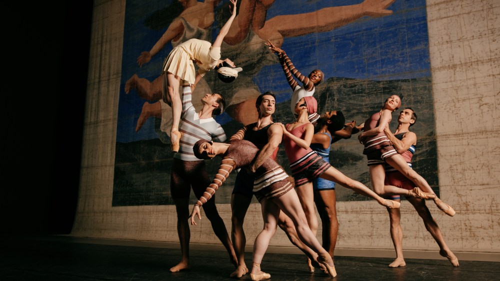 ChanelLeTrainBleuBallet1jpg | New Top Model Chanels Le Train Bleu with the English National Ballet at the VA East Storehouse