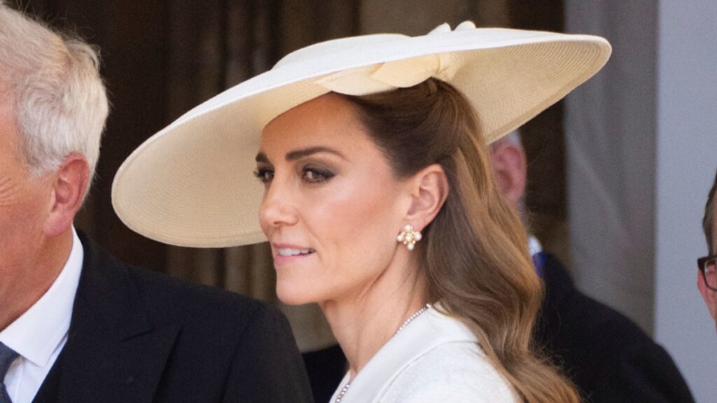 Kate Middleton could be a bride in lace skirt with longest hair to date