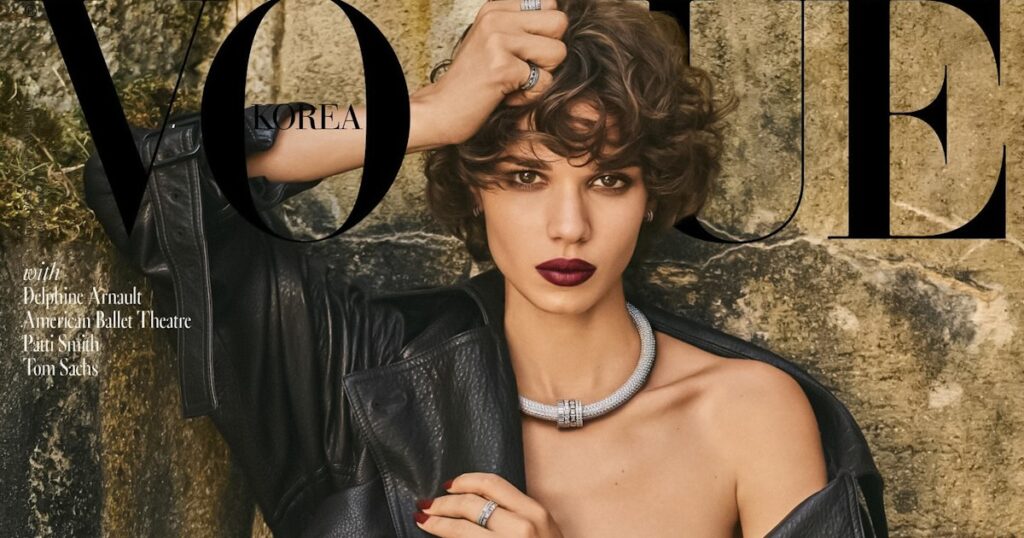 Mathilda Gvarliani Vogue Korea June 2025