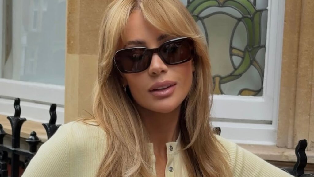 Olivia Attwoods butter yellow cardigan was the perfect choice for her first day presenting on This Morning