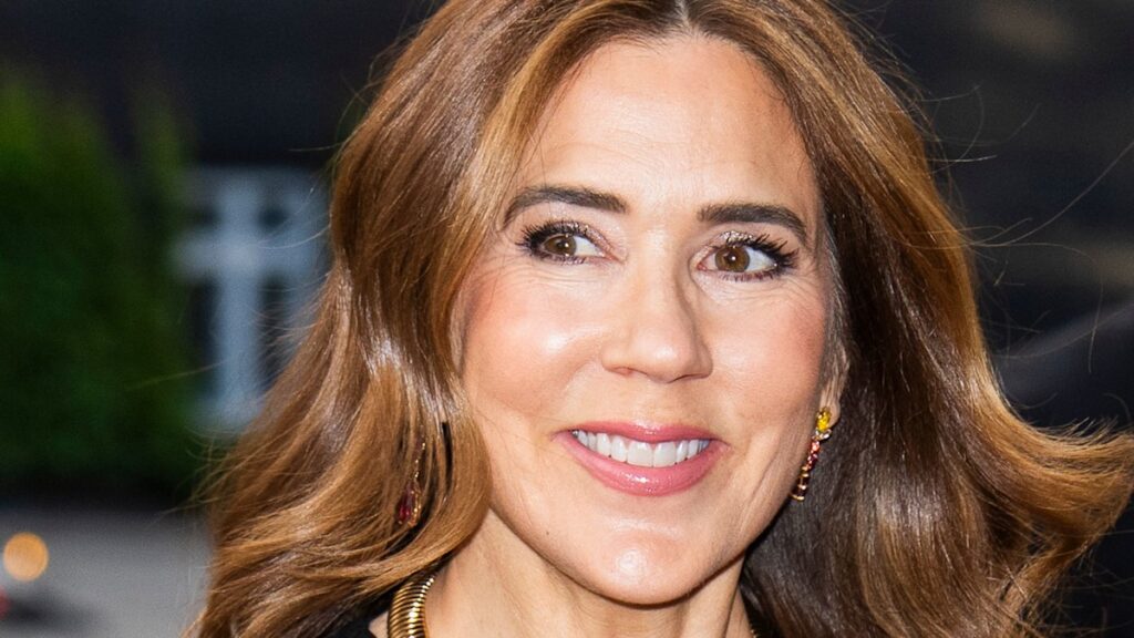 Queen Mary channels Kate Middleton in breathtaking polka dot maxi dress shop the look