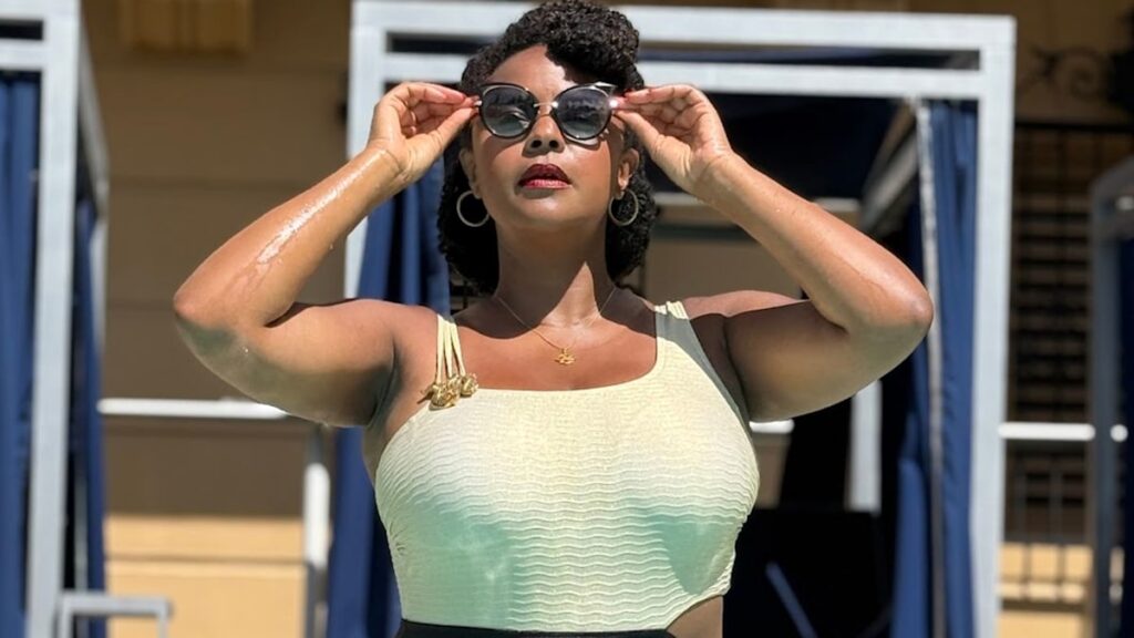 Im a French fashion influencer living in LA and these are the best curve friendly bathing suits Ive found