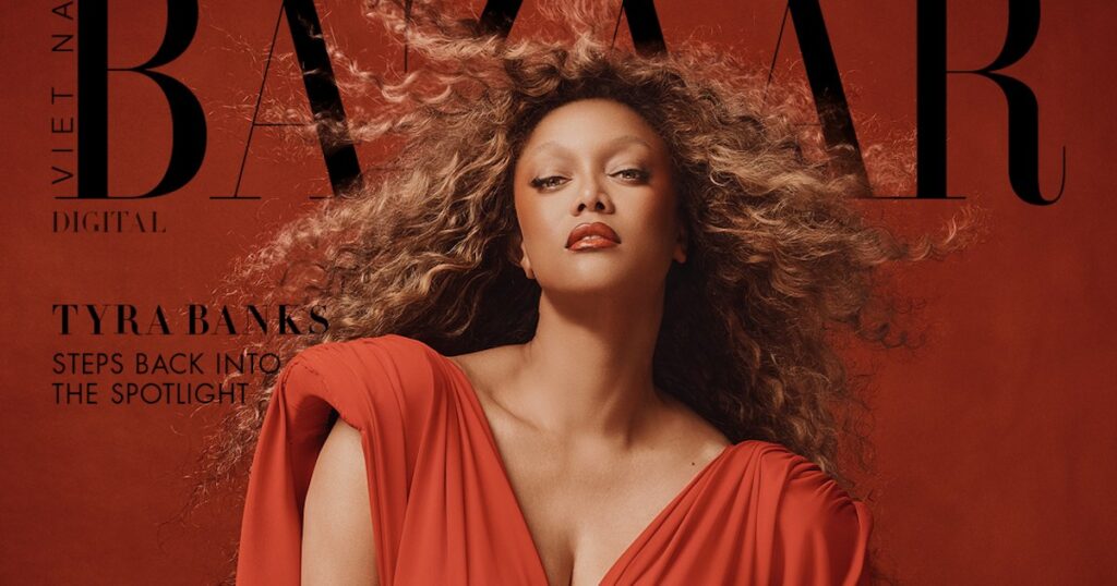 Tyra Banks Harpers Bazaar Vietnam August 2025