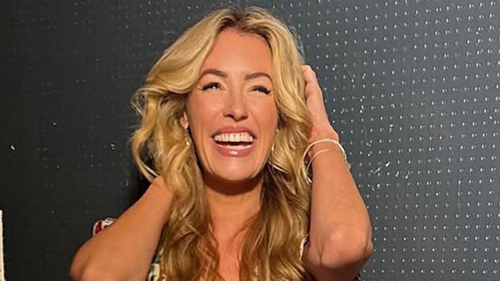 Would you swap leopard print for snakeskin Cat Deeley just did