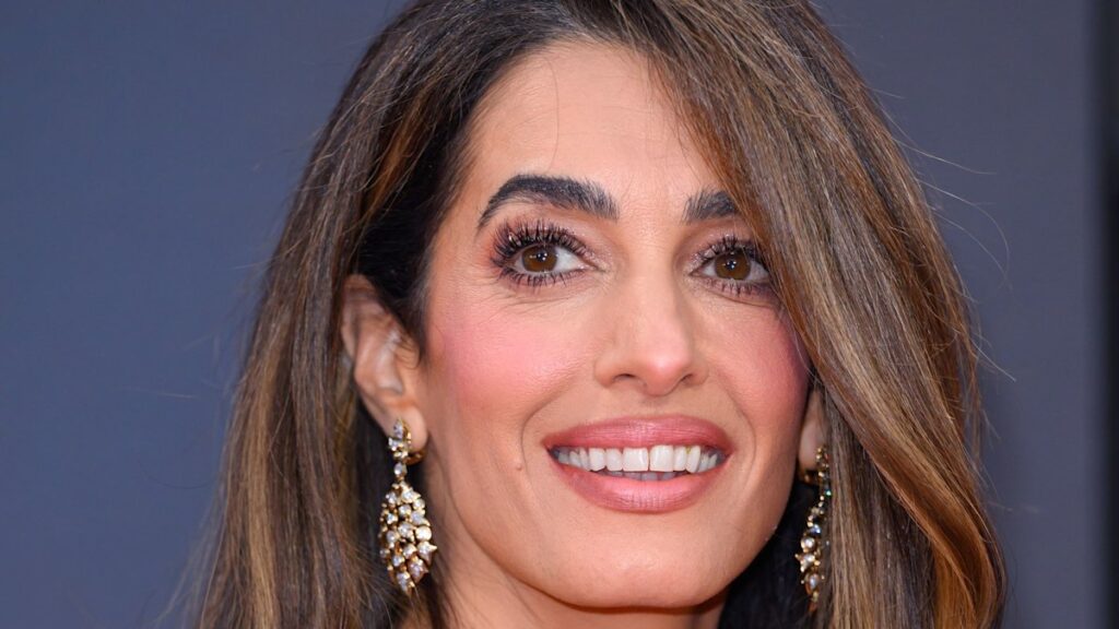 Amal Clooney just schooled us on how to wear a naked skirt in a professional setting