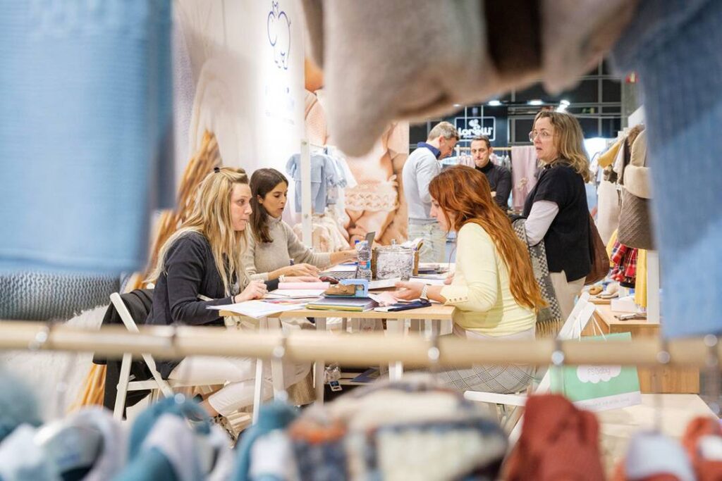 Interior of the Feria Valencia Spain exhibition center during the BKS + FIMI edition in January 2024