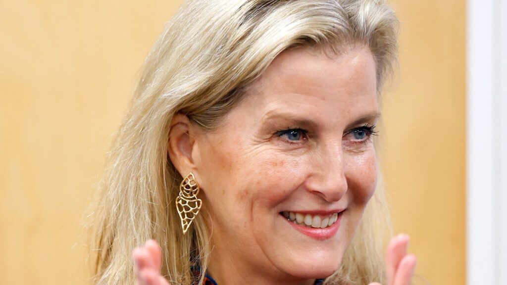 Duchess Sophie oozes luxury in sumptuous knee high boots and largest hat of the season