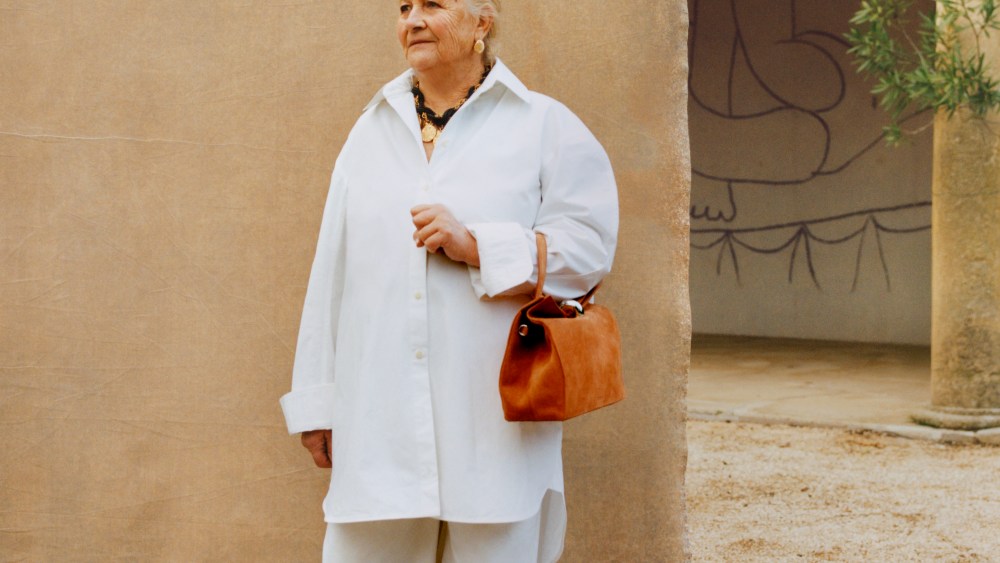 01R3sanslogojpg | New Top Model Jacquemus Names Grandmother Liline as First Brand Ambassador