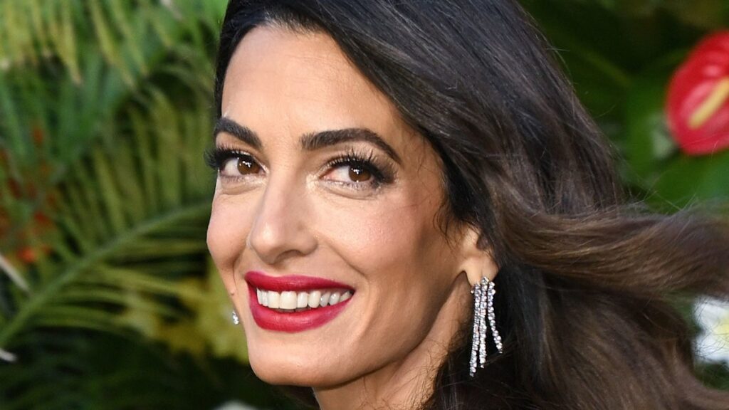 George Clooneys wife Amal set the afterparty agenda in disco diva mini dress