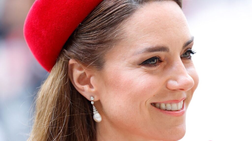 Kate Middletons most romantic date night dress with the shortest hem shes worn publicly