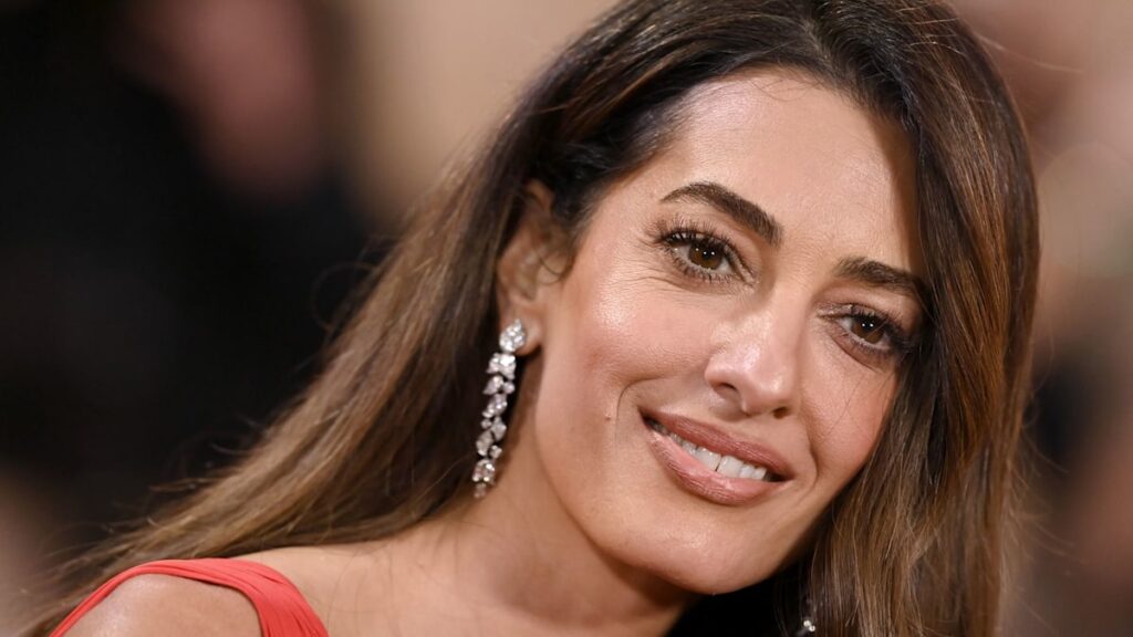 Amal Clooney is the ultimate mob wife in ankle grazing fur coat
