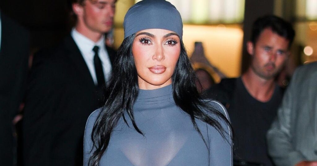 KimKardashian3jpg | New Top Model Kim Kardashians NikeSKIMS Playsuit Look Is a Bold Play on Activewear