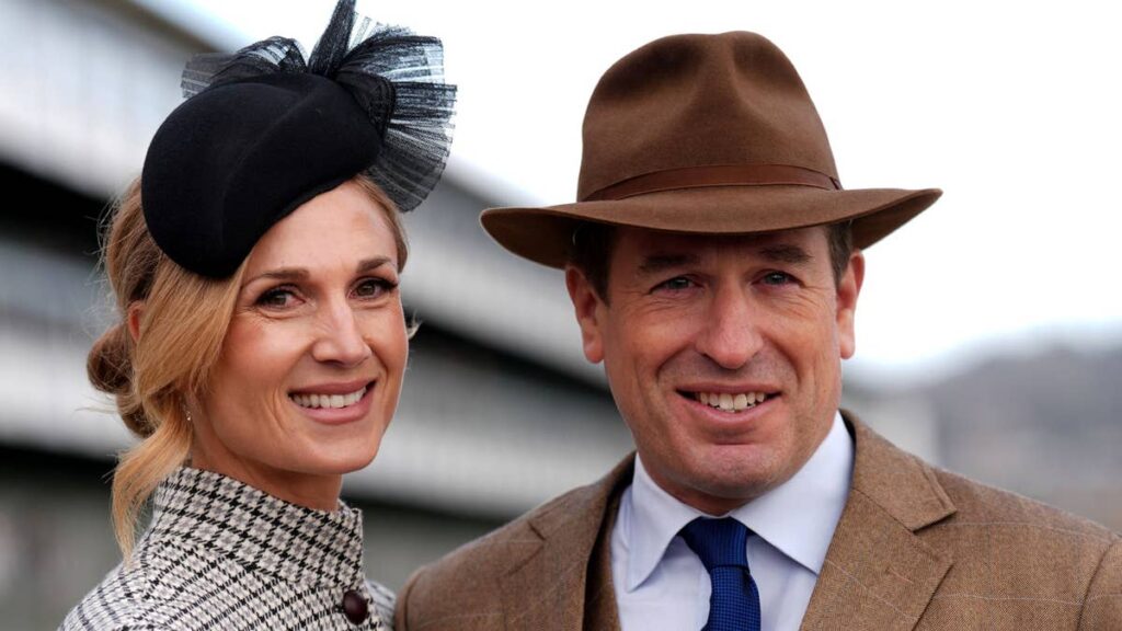 Peter Phillips fiancée Harriet Sperling is the new Queen of Cheltenham in £25k ladylike outfit