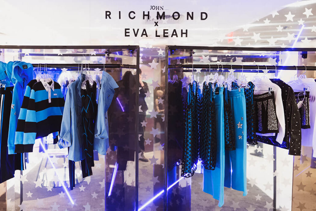 John Richmond x Eva Leah capsule collection launch at Saks Fifth Avenue NYC