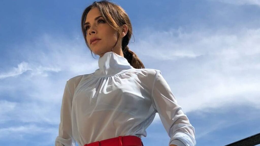 Victoria Beckham just wore the most inappropriate colour for a heatwave
