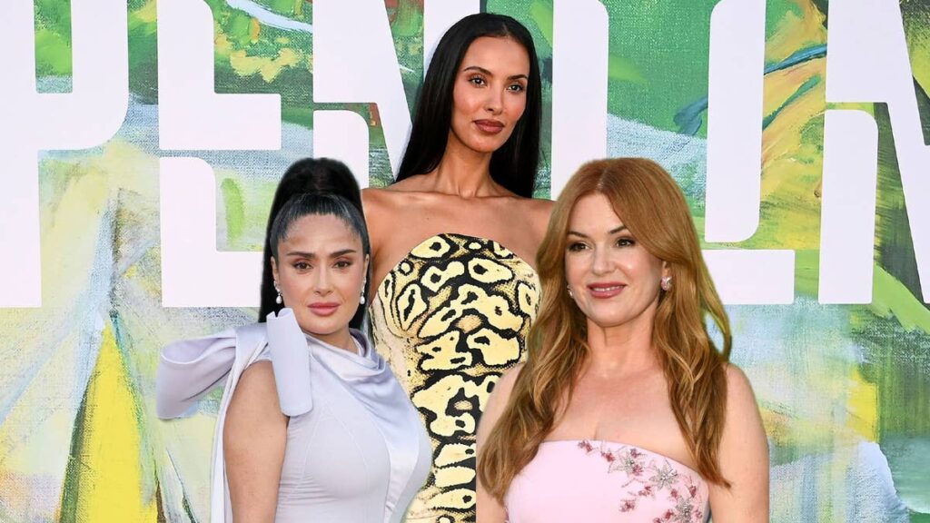 Salma Hayek 59 is a goddess in silky dress as she leads star studded Serpentine Gallery summer party
