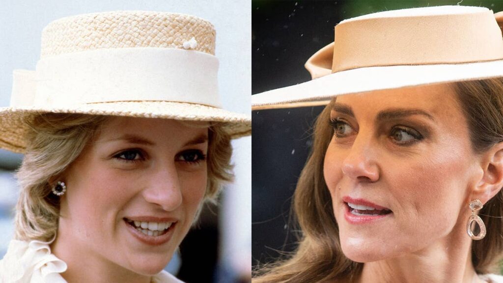 Kate Middleton wore jewellery from Princess Dianas vault at Peter Phillips wedding