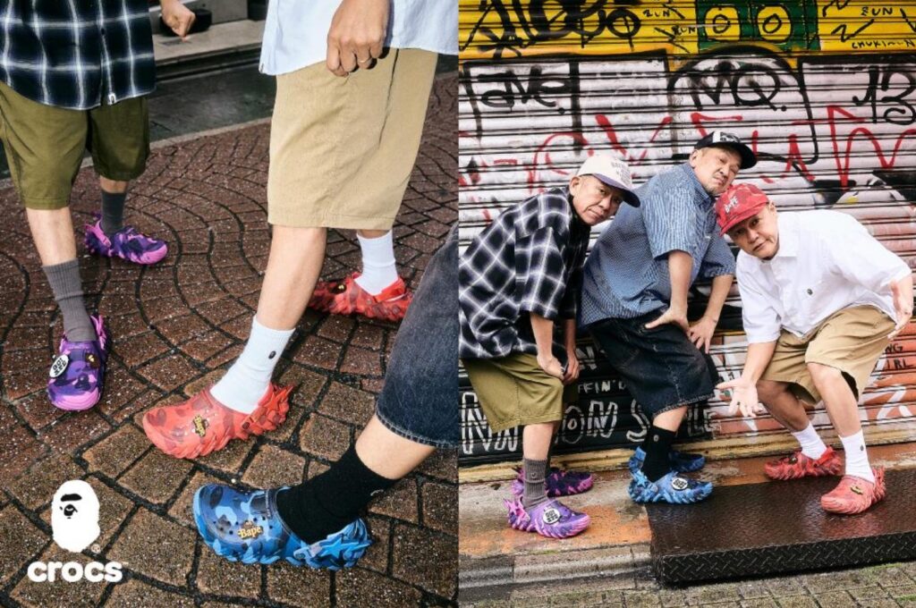 BAPE® x Crocs | Mens Fashion Magazine