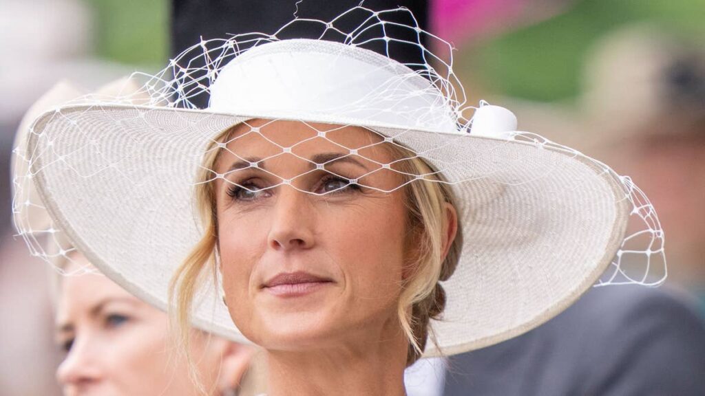 Harriet Phillips looks flawless in mesmerising bridal white for final day of Royal Ascot