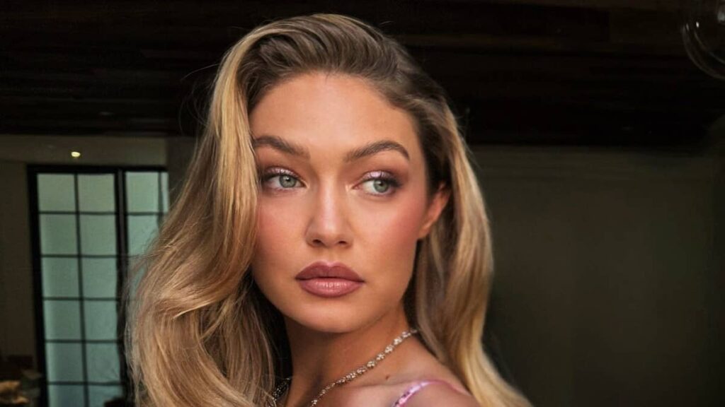 009d43b1cd03gigihadidsharesfirstlookatjawdroppingpinkdressfortaylorswiftandtrajpg | New Top Model Gigi Hadid shares first look at jaw dropping $15k dress for Taylor Swift and Travis Kelces wedding