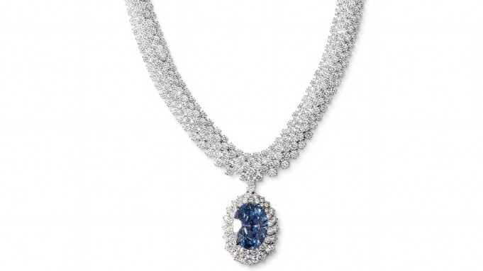 MessikaOkavangoBlueDiamondjpg | New Top Model Messika Creates a Necklace for Botswanas Largest Blue Diamond