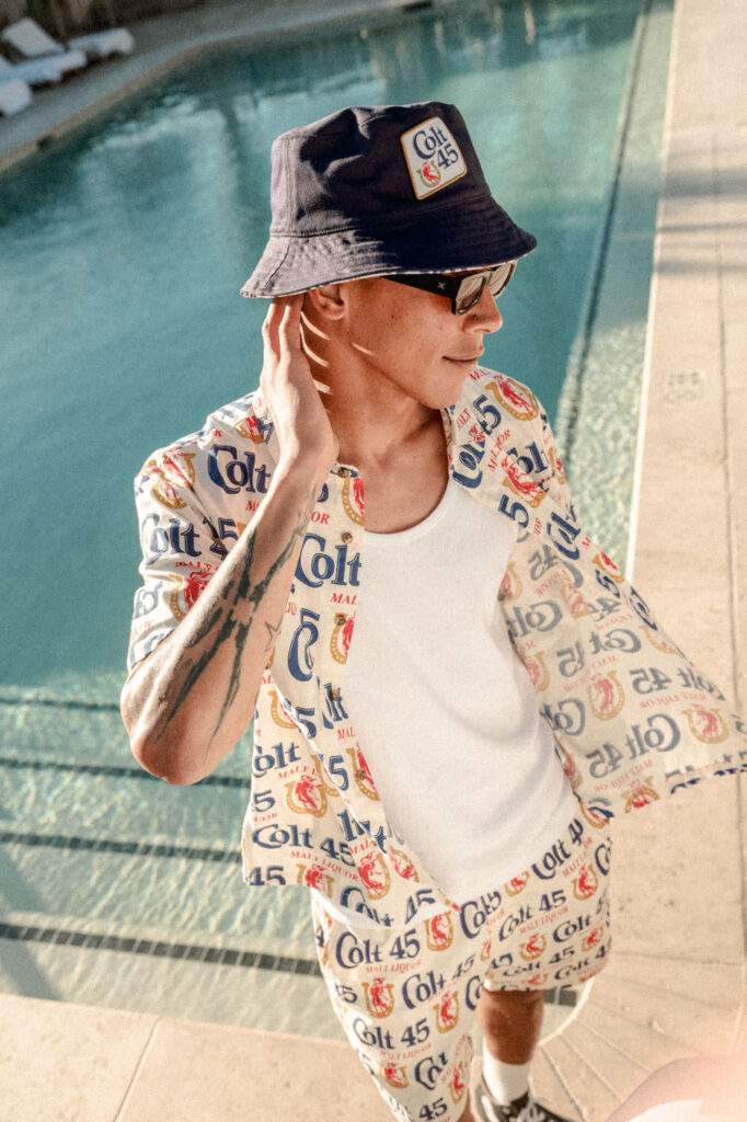 Brixton COLT 45 x BRIXTON SHORT SLEEVE SHIRT