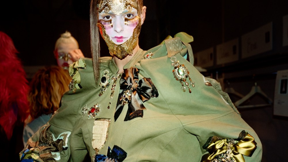 RobertFrairer1jpg | New Top Model John Galliano for DiorTrans Siberian Excess Haute Couture SpringSummer 2002Model Jacquetta Wheeler hair by Orlando Pita and make up by Pat McGrath