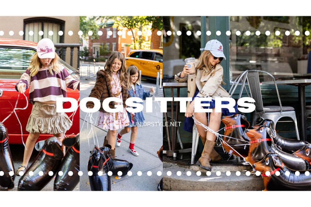 DOGSITTERS fashion editorial Junior Style