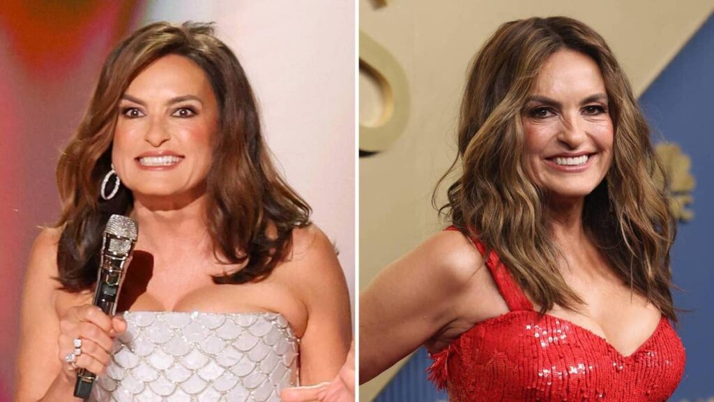 All 12 of Mariska Hargitays dazzling outfits as Emmys first woman host in 15 years