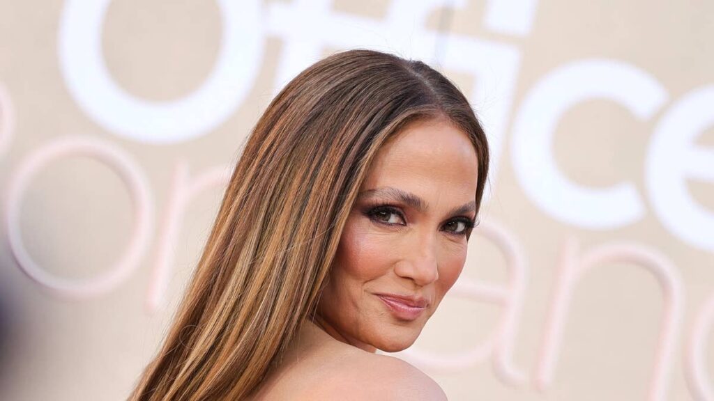 Jennifer Lopez leaves little to the imagination in seductive see through gown