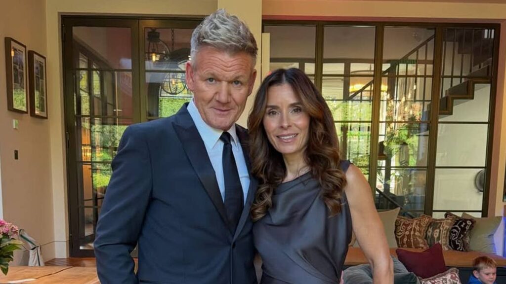 Tana Ramsay rewears slinky mother of the bride dress from BFF Victoria Beckham
