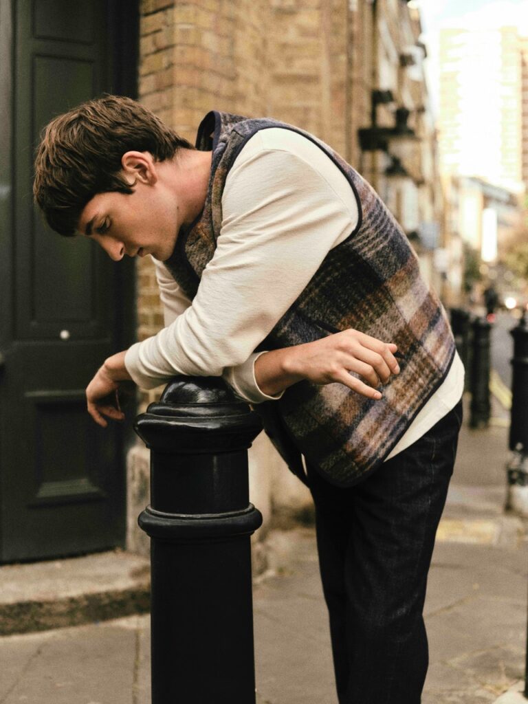 GowerGilet12500jpeg | New Top Model Wax London