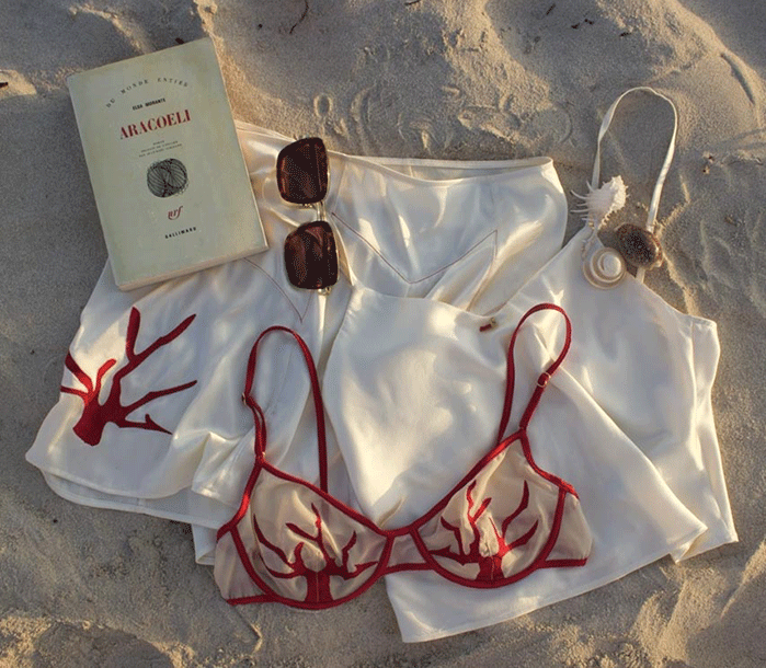 VellutiniLingerieindielingeriebrandgif | New Top Model Vellutini Lingerie A Love Letter to the Mediterranean