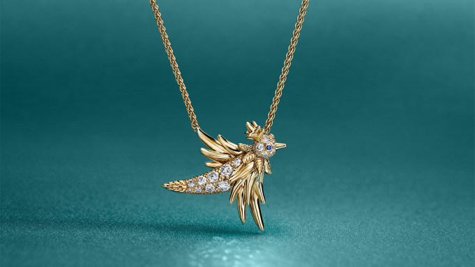 tiffanywingsfinejewelrynecklacejpg | New Top Model Tiffany Co Dropped Its New Bird on a Rock High Jewlery Collection