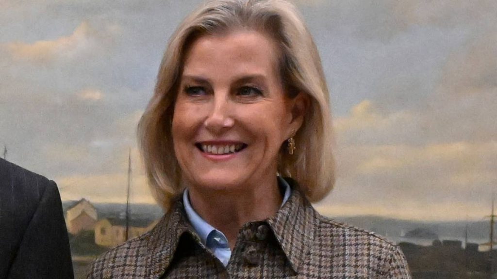 Duchess Sophie proves how to flatter your figure in a cropped jacket at 61